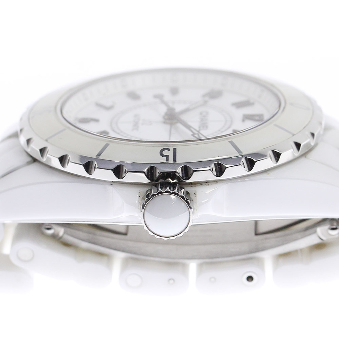 CHANEL(シャネル)のシャネル CHANEL H0970 J12 白セラミック 38MM 自動巻き メンズ _808878 メンズの時計(腕時計(アナログ))の商品写真