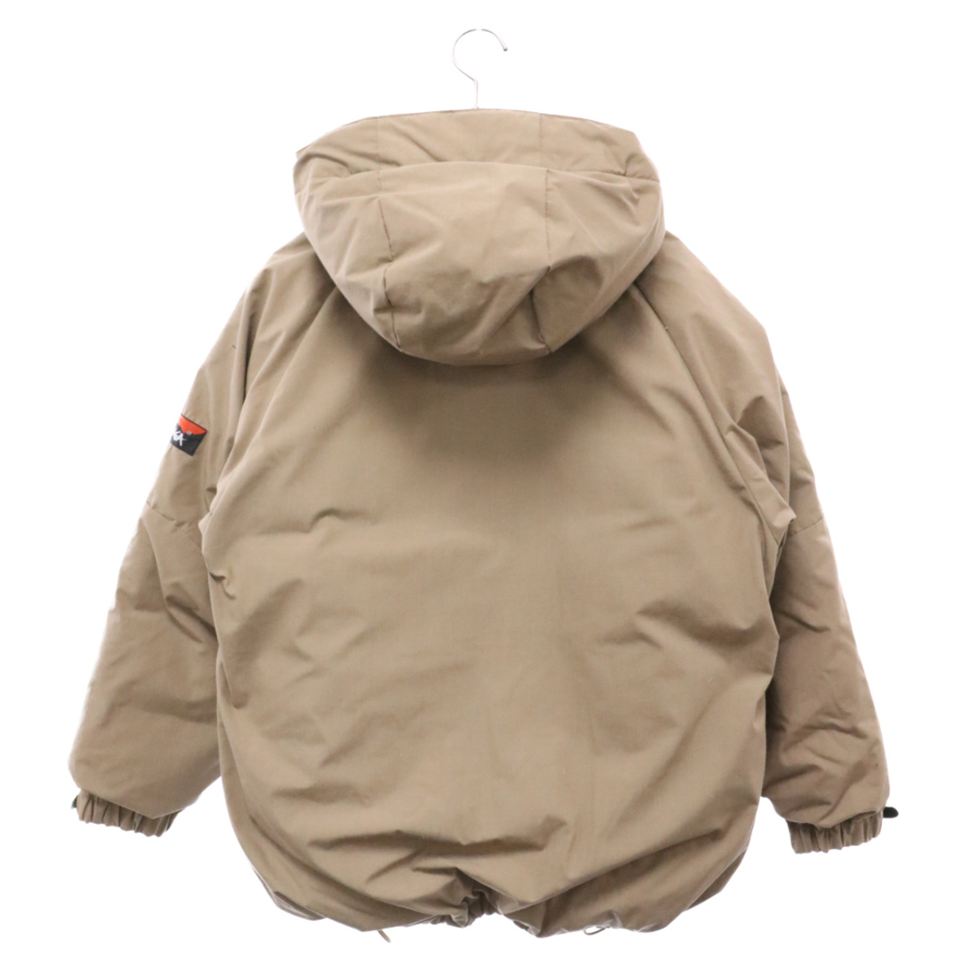 WACKO MARIA(ワコマリア)のWACKO MARIA ワコマリア 23AW × NANGA MOUNTAIN BELAY COAT 23FW-WMO-NA02 フーデッド ダウンジャケット ベージュ メンズのジャケット/アウター(ダウンジャケット)の商品写真