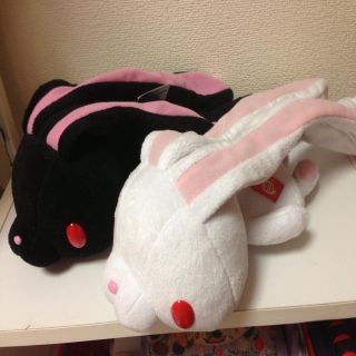 汎用うさぎ　ベビー Yahoo!オークション - 2種セット【汎用うさぎ 赤ちゃん 黒