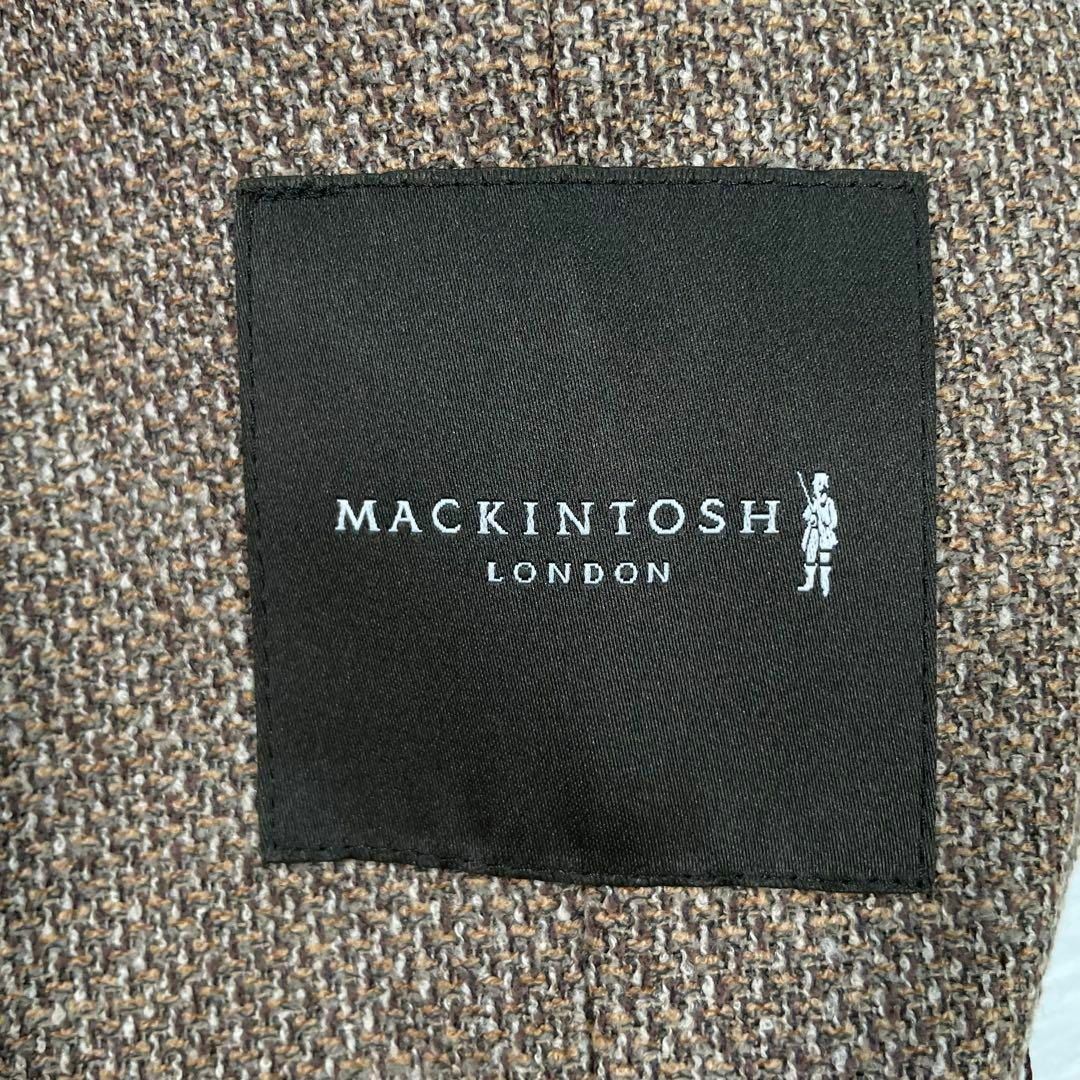 MACKINTOSH PHILOSOPHY(マッキントッシュフィロソフィー)の新品 タグ付き マッキントッシュ テーラード ジャケット カジュアル 春秋 茶系 メンズのジャケット/アウター(テーラードジャケット)の商品写真