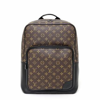 ルイヴィトン(LOUIS VUITTON)のルイヴィトン ディーン バックパック モノグラム･マカサー M45335 ブラウン/ブラック リュックサック【中古】(バッグパック/リュック)