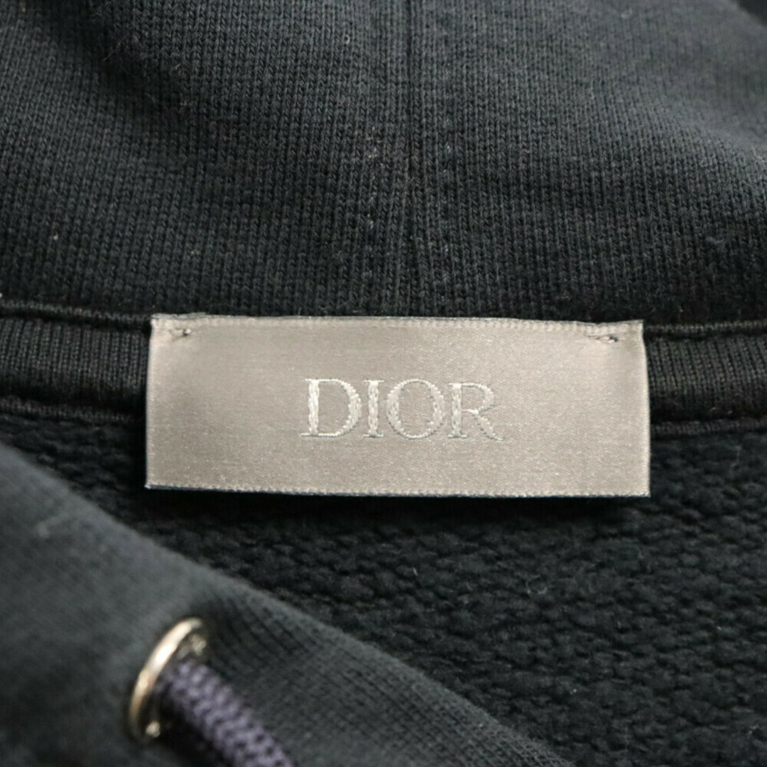 Dior(ディオール)のDIOR ディオール 24SS 1947刺繍 スウェット プルオーバーパーカー ネイビー 413J691B0531 メンズのトップス(パーカー)の商品写真