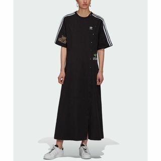 アディダス(adidas)の新品☆彡【adidas】Tシャツ ワンピース【アディダス】(ロングワンピース/マキシワンピース)