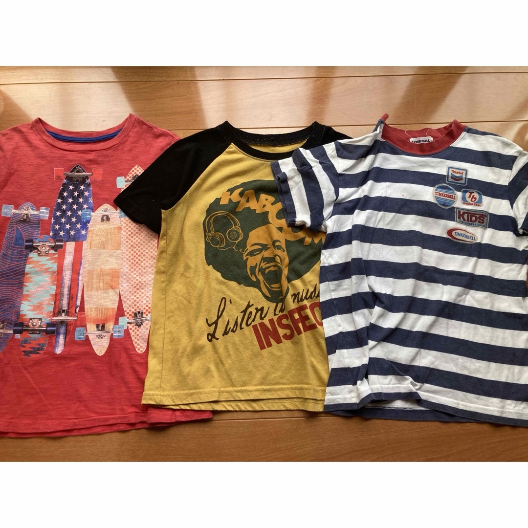 GAP Kids(ギャップキッズ)のキッズ 半袖 Tシャツ 古着 おまとめ 3枚 140 キッズ/ベビー/マタニティのキッズ服男の子用(90cm~)(Tシャツ/カットソー)の商品写真