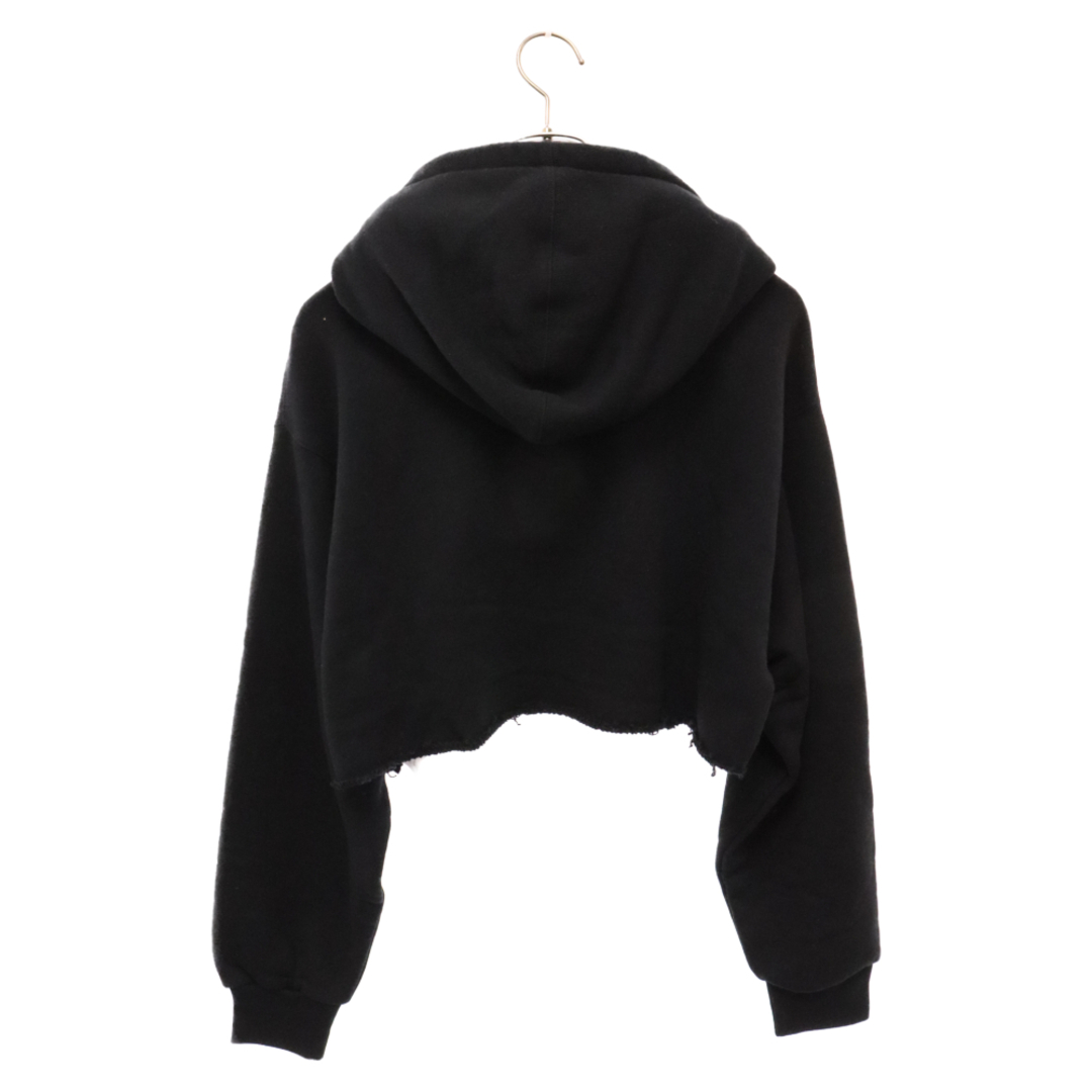 Gucci(グッチ)のGUCCI グッチ 22AW Hollywood Babylon Cropped Hoodie 688197 ハリウッド バビロン クロップドフーディー ライトストーン付きプルオーバーパーカー レディース レディースのトップス(パーカー)の商品写真