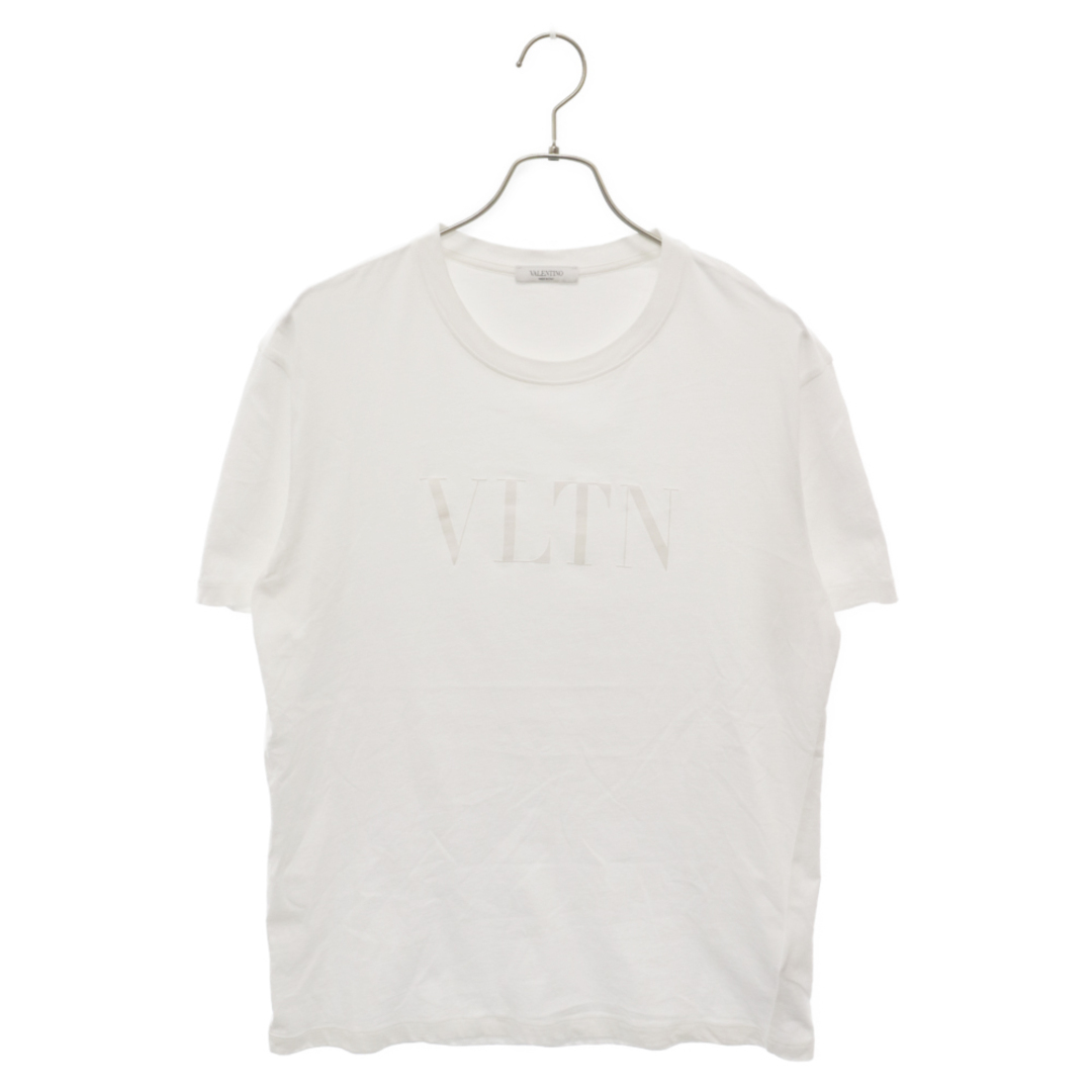 VALENTINO(ヴァレンティノ)のVALENTINO ヴァレンチノ VLTNプリント コットン 半袖Tシャツ ホワイト  UV0MG10V6YH メンズのトップス(Tシャツ/カットソー(半袖/袖なし))の商品写真