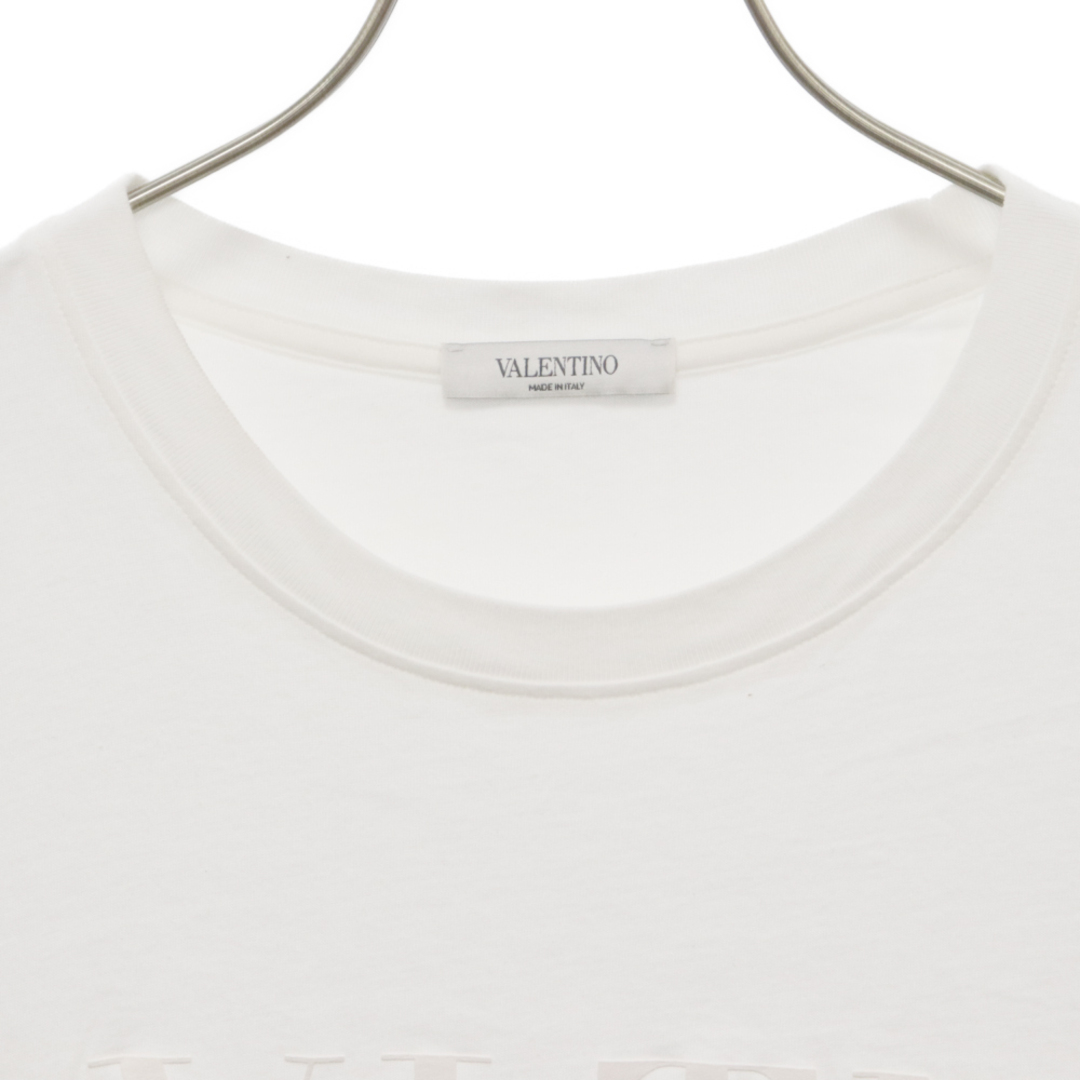 VALENTINO(ヴァレンティノ)のVALENTINO ヴァレンチノ VLTNプリント コットン 半袖Tシャツ ホワイト  UV0MG10V6YH メンズのトップス(Tシャツ/カットソー(半袖/袖なし))の商品写真