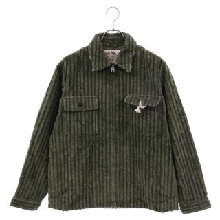 キャリー(CALEE)のCALEE キャリー JUMBO CORDUROY ZIP SHIRT JACKET CL-23AW021 ジャンボコーデュロイジャケット(フライトジャケット)