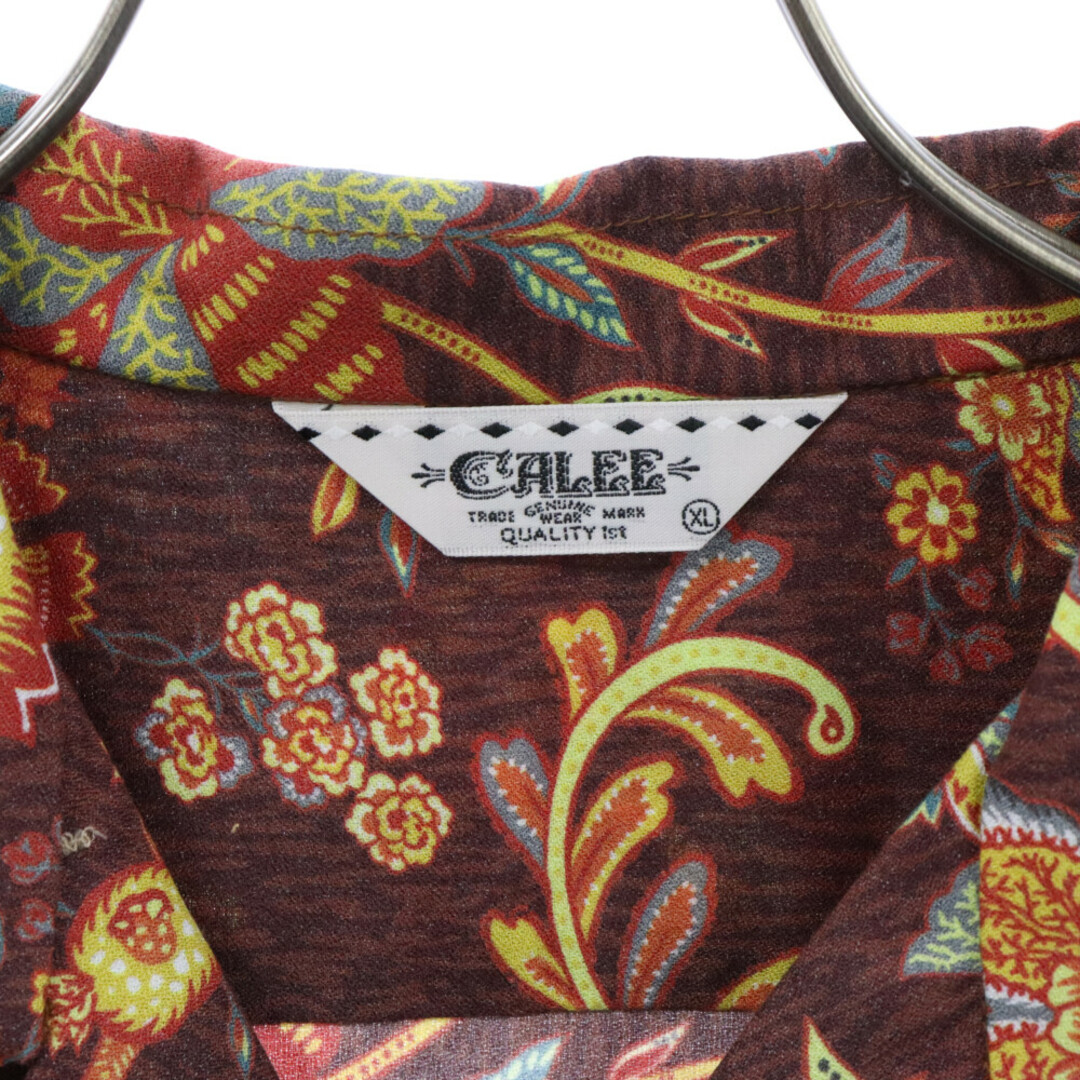 CALEE(キャリー)のCALEE キャリー Flower pattern amunzen cloth shirt CL-23SS060 フラワーパターン半袖開襟シャツ メンズのトップス(シャツ)の商品写真