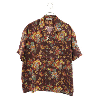 CALEE キャリー Flower pattern amunzen cloth shirt CL-23SS060 フラワーパターン半袖開襟シャツ