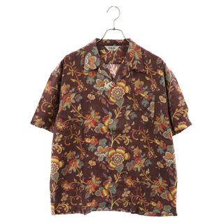 CALEE キャリー Flower pattern amunzen cloth shirt CL-23SS060 フラワーパターン半袖開襟シャツ