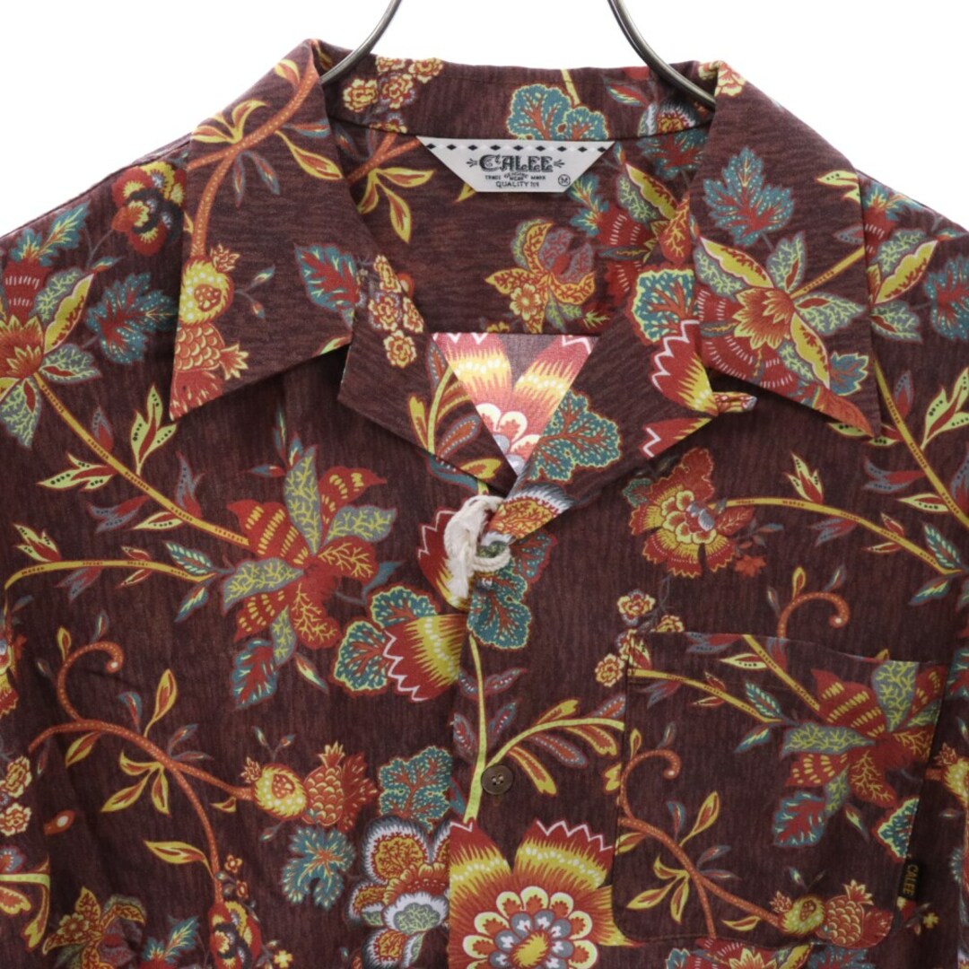 CALEE(キャリー)のCALEE キャリー Flower pattern amunzen cloth shirt CL-23SS060 フラワーパターン半袖開襟シャツ メンズのトップス(シャツ)の商品写真