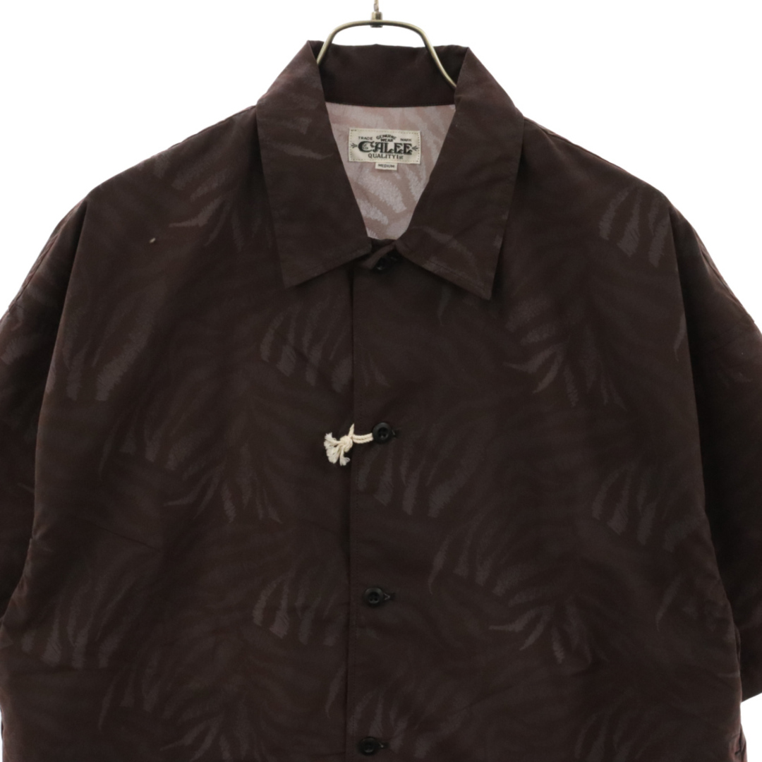 CALEE(キャリー)のCALEE キャリー Animal type pattern drop shoulder S/S shirt CL-23SS033 総柄半袖シャツ メンズのトップス(シャツ)の商品写真