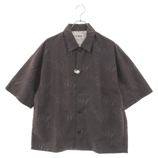 キャリー(CALEE)のCALEE キャリー Animal type pattern drop shoulder S/S shirt CL-23SS033 総柄半袖シャツ(シャツ)