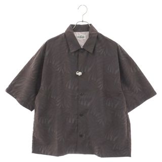 CALEE キャリー Animal type pattern drop shoulder S/S shirt CL-23SS033 総柄半袖シャツ