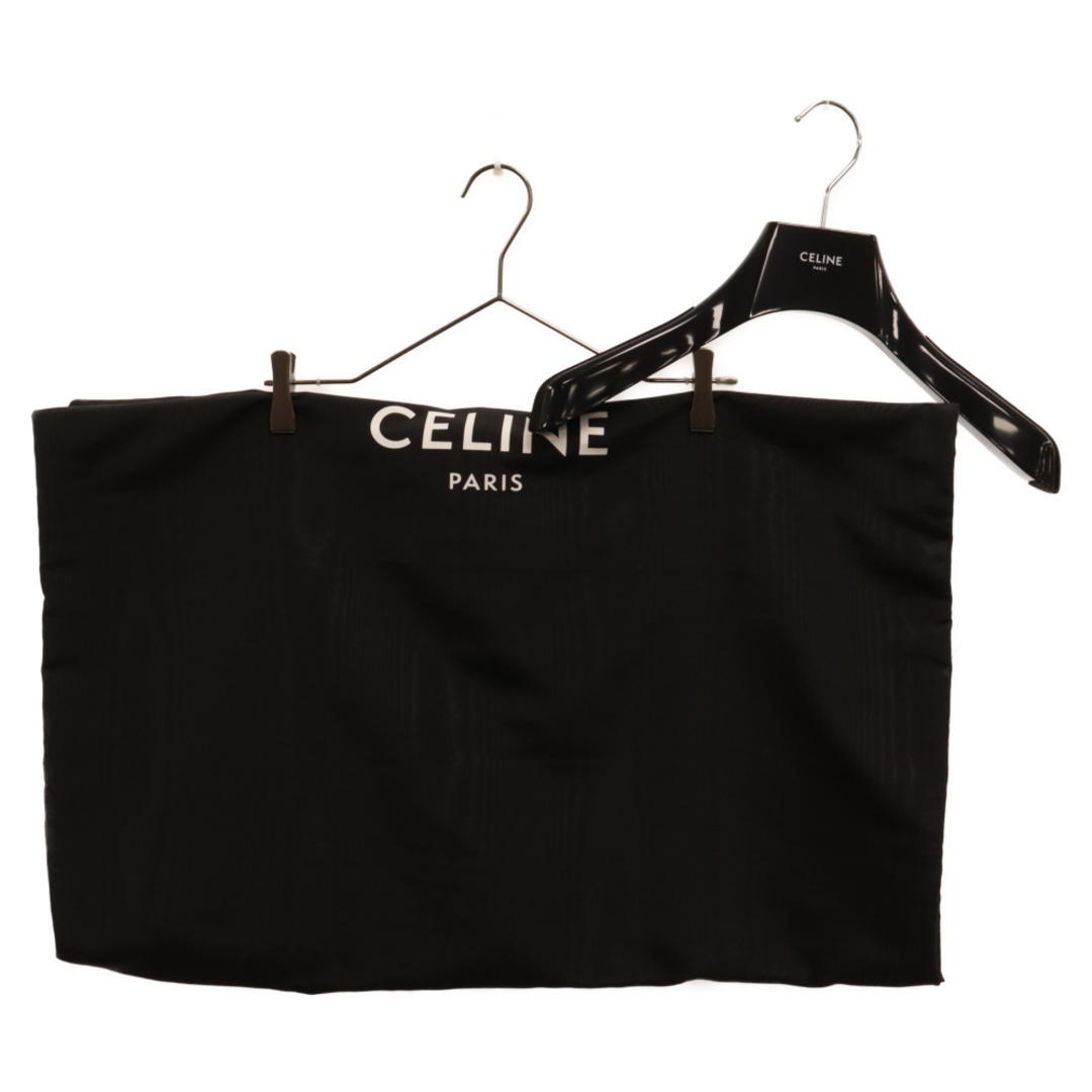 celine(セリーヌ)のCELINE セリーヌ 24SS トリオンフ刺繍 カーナビー ストライプ ルーズシャツ グレー/ホワイト 2C86A485S メンズのトップス(シャツ)の商品写真