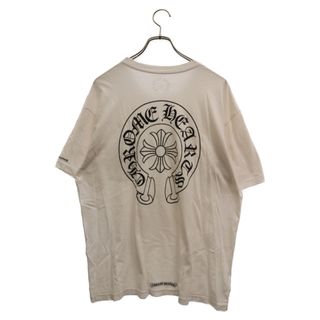 クロムハーツ(Chrome Hearts)のCHROME HEARTS クロムハーツ Horseshoe Tee ホースシュー ラベル プリント半袖Tシャツ ホワイト(Tシャツ/カットソー(半袖/袖なし))