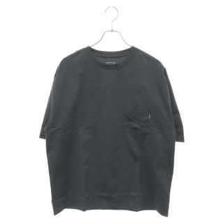 THE NORTH FACE - THE NORTH FACE ザノースフェイス S/S Airy Pocket Tee ショートスリーブ エアリー ポケット クルーネック カットソー 半袖Tシャツ ブラック NT12342