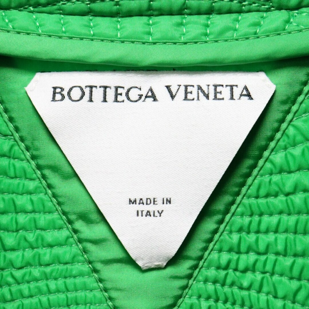 Bottega Veneta(ボッテガヴェネタ)のBOTTEGA VENETA ボッテガヴェネタ 22SS イントレチャートジップアップベスト ジレベスト 708331 VKV50 グリーン メンズのトップス(ベスト)の商品写真