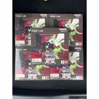 バンダイ(BANDAI)のユニオンアリーナ　ブラッククローバー　5BOX ストラクチャーデッキ　スリーブ(Box/デッキ/パック)