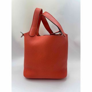 エルメス(Hermes)の美品　HERMES エルメス ピコタンロック 18センチ　T(ハンドバッグ)