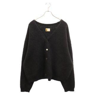 SAINT MICHAEL セントマイケル 23AW CARDIGAN/MOHAIR モヘアニットカーディガン ブラック SM-A23-0000-044(カーディガン)