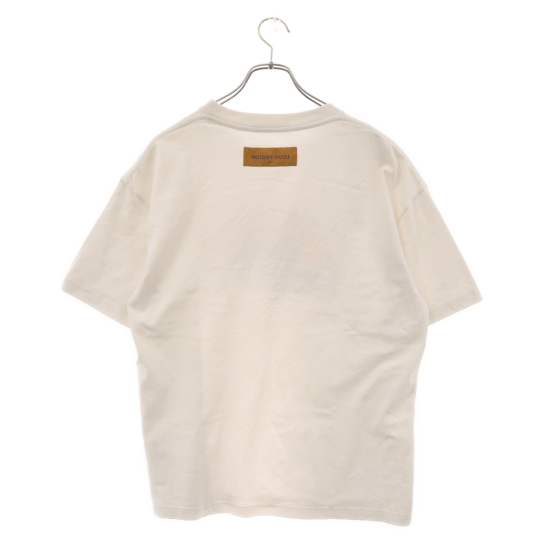 LOUIS VUITTON(ルイヴィトン)のLOUIS VUITTON ルイヴィトン 23SS レインボープリンテッド フロントプリント 半袖Tシャツ カットソー ホワイト RM231 NPL HOY78W メンズのトップス(Tシャツ/カットソー(半袖/袖なし))の商品写真