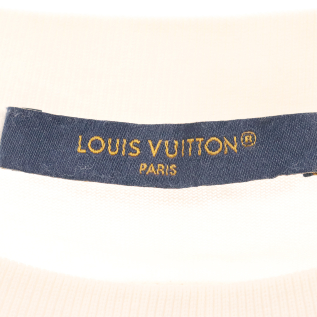 LOUIS VUITTON(ルイヴィトン)のLOUIS VUITTON ルイヴィトン 23SS レインボープリンテッド フロントプリント 半袖Tシャツ カットソー ホワイト RM231 NPL HOY78W メンズのトップス(Tシャツ/カットソー(半袖/袖なし))の商品写真