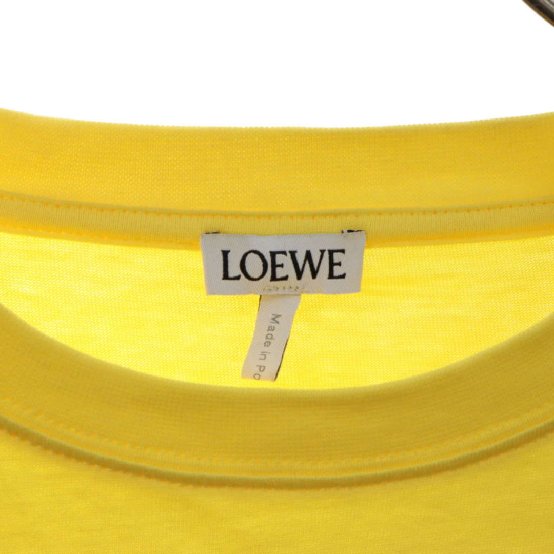 LOEWE(ロエベ)のLOEWE ロエベ エンブロイダリーロゴ長袖Tシャツカットソー イエロー H526Y22X47 メンズのトップス(Tシャツ/カットソー(七分/長袖))の商品写真