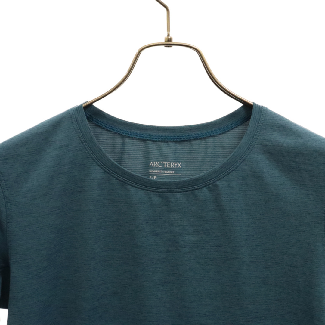 ARC'TERYX(アークテリクス)のARC'TERYX アークテリクス TAEMA CREW SS W ティーマ クルーネック ショートスリーブ 半袖Tシャツ カットソー ウィメンズ グリーン X000007309 レディースのトップス(Tシャツ(半袖/袖なし))の商品写真