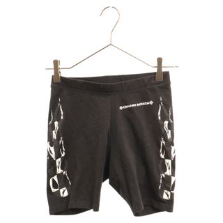 クロムハーツ(Chrome Hearts)のCHROME HEARTS クロムハーツ  × MATTY BOY FLAMES BIKER SHORTS ×  マッティボーイ バイカーショーツ ハーフパンツ レディース ブラック(ショートパンツ)