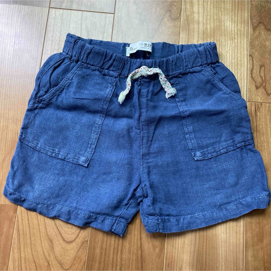 ZARA(ザラ)のZARA baby ザラ　ハーフパンツ キッズ/ベビー/マタニティのキッズ服男の子用(90cm~)(パンツ/スパッツ)の商品写真