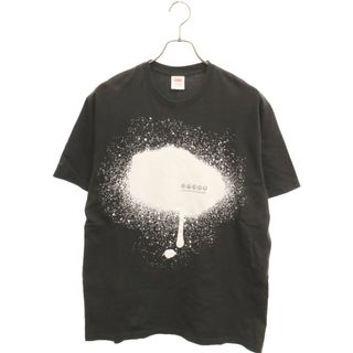 アンダーカバー(UNDERCOVER)のUNDERCOVER アンダーカバー 23SS ×  UNDERCOVER Tag Tee ×  アンダーカバー ノーゴッズ ノーマター タグ ペイントプリント半袖Tシャツ カットソー ブラック/ホワイト(Tシャツ/カットソー(半袖/袖なし))