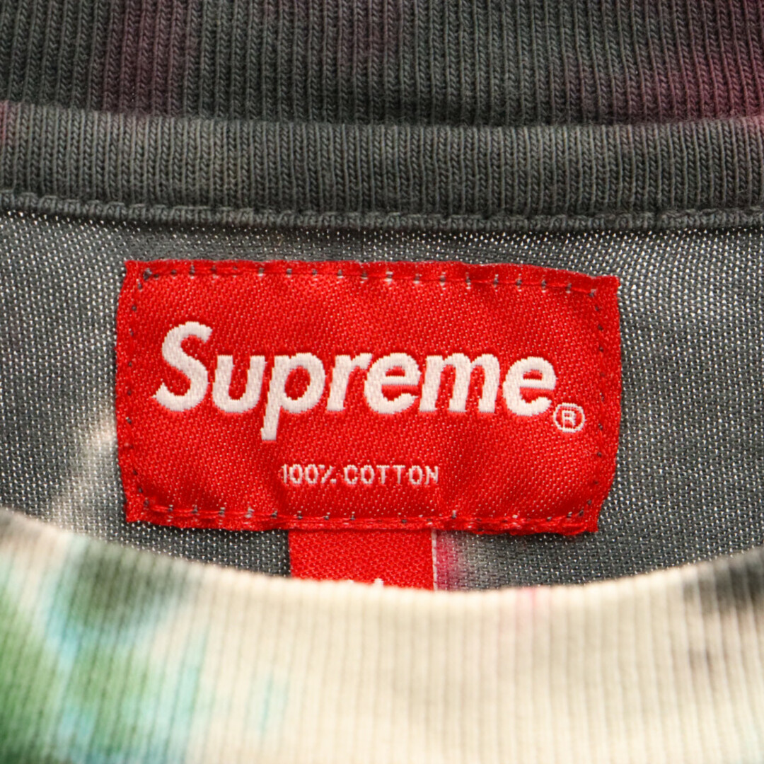 Supreme(シュプリーム)のSUPREME シュプリーム 21SS Dyed Bear L/S Tee ダイストライプ ベアー総柄長袖Tシャツ カットソー マルチカラー メンズのトップス(Tシャツ/カットソー(七分/長袖))の商品写真