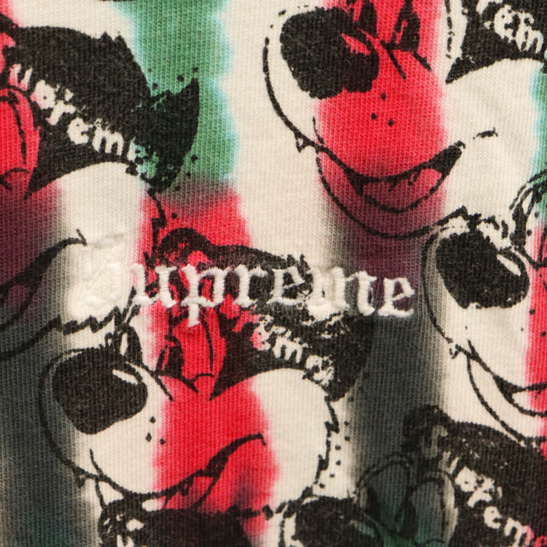 Supreme(シュプリーム)のSUPREME シュプリーム 21SS Dyed Bear L/S Tee ダイストライプ ベアー総柄長袖Tシャツ カットソー マルチカラー メンズのトップス(Tシャツ/カットソー(七分/長袖))の商品写真