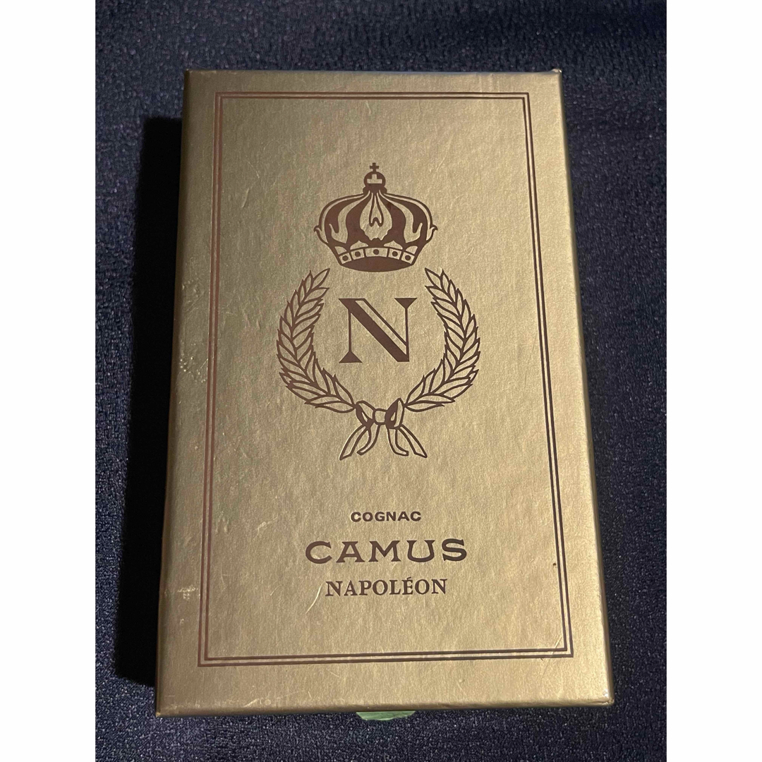 カミュ(カミュ)のCAMUS ナポレオンブック ミニボトル 緑　CAMUS NAPOLEON 食品/飲料/酒の酒(ブランデー)の商品写真