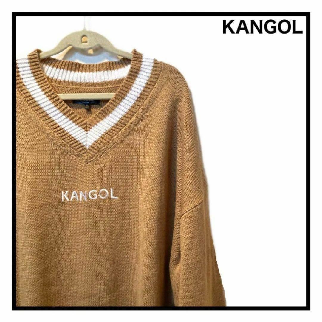 KANGOL(カンゴール)の【KANGOL】　カンゴール　ニット　セーター　トップス　長袖　男女兼用◎ メンズのトップス(ニット/セーター)の商品写真