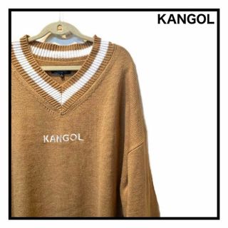 カンゴール(KANGOL)の【KANGOL】　カンゴール　ニット　セーター　トップス　長袖　男女兼用◎(ニット/セーター)