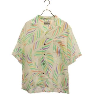 ワコマリア(WACKO MARIA)のWACKO MARIA ワコマリア 23SS LEAF HAWAIIAN SHIRT リーフ柄 レーヨン ハワイアン半袖シャツ マルチカラー 23SS-WMS-HI03(シャツ)