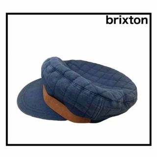 ブリクストン(BRIXTON)の【brixton】　ハンチング　キャップ　メンズ　ネイビー　帽子　ハット(ハンチング/ベレー帽)