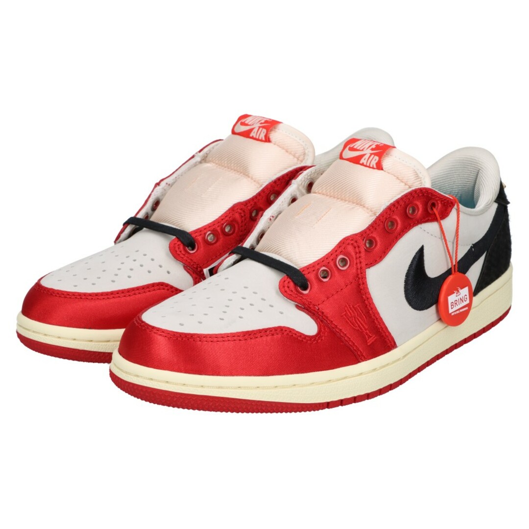 NIKE(ナイキ)のNIKE ナイキ  × Trophy Room AIR JORDAN1 LOW OS FN0432-100 トロフィールーム エアジョーダン1 ローカットスニーカー US8/26cm レッド/ホワイト/ブラック メンズの靴/シューズ(スニーカー)の商品写真