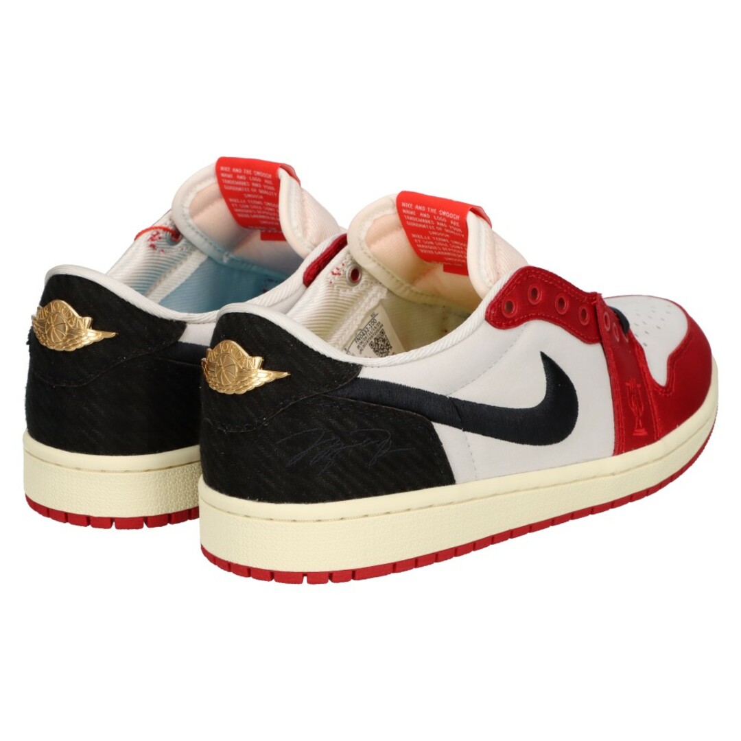 NIKE(ナイキ)のNIKE ナイキ  × Trophy Room AIR JORDAN1 LOW OS FN0432-100 トロフィールーム エアジョーダン1 ローカットスニーカー US8/26cm レッド/ホワイト/ブラック メンズの靴/シューズ(スニーカー)の商品写真