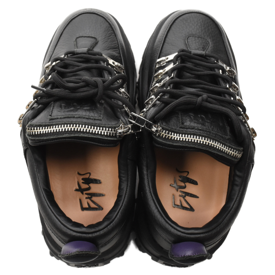 ATEEZ(エイティーズ)のeytys エイティーズ ANGEL エンジェル レザー ローカットスニーカー ブラック メンズの靴/シューズ(スニーカー)の商品写真