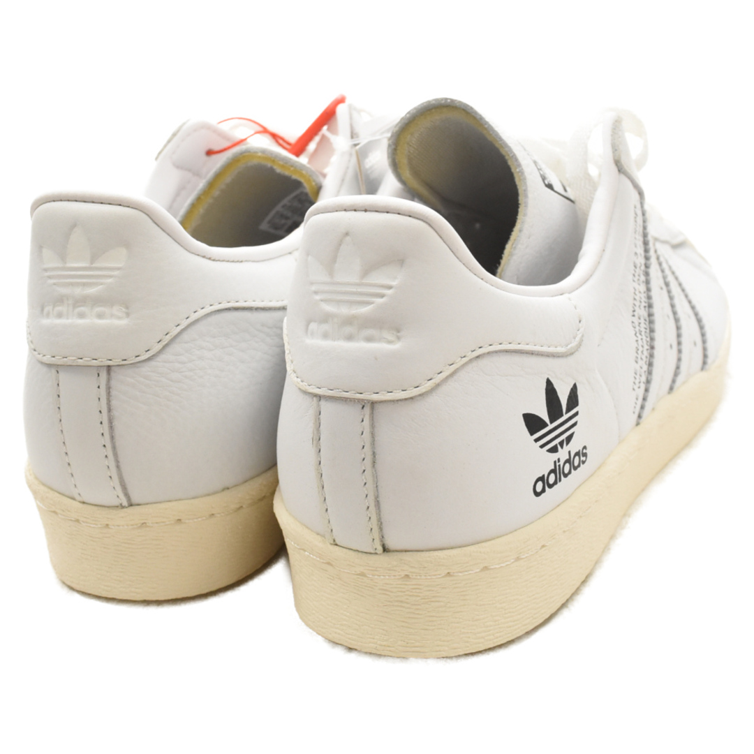 adidas(アディダス)のadidas アディダス  × NEIGHBORHOOD SUPERSTAR NBHD × ネイバーフッド スーパースターローカットスニーカー ホワイト US9.5/27.5cm F34156 メンズの靴/シューズ(スニーカー)の商品写真