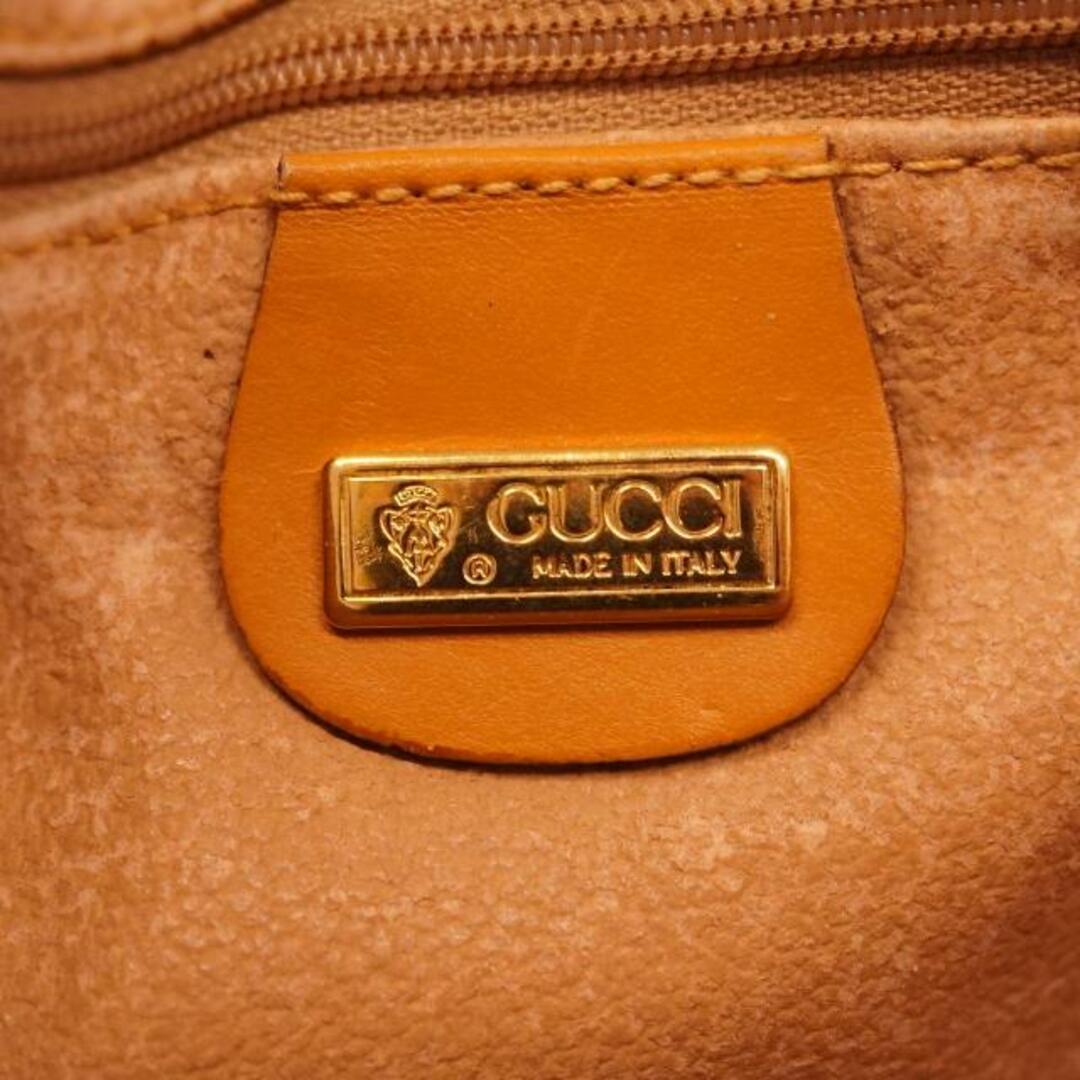 Gucci(グッチ)の【4hd5000】グッチ ショルダーバッグ/マイクロGG/004 14 0264/PVC/レザー/ブラウン/ゴールド金具 【中古】 レディース レディースのバッグ(ショルダーバッグ)の商品写真