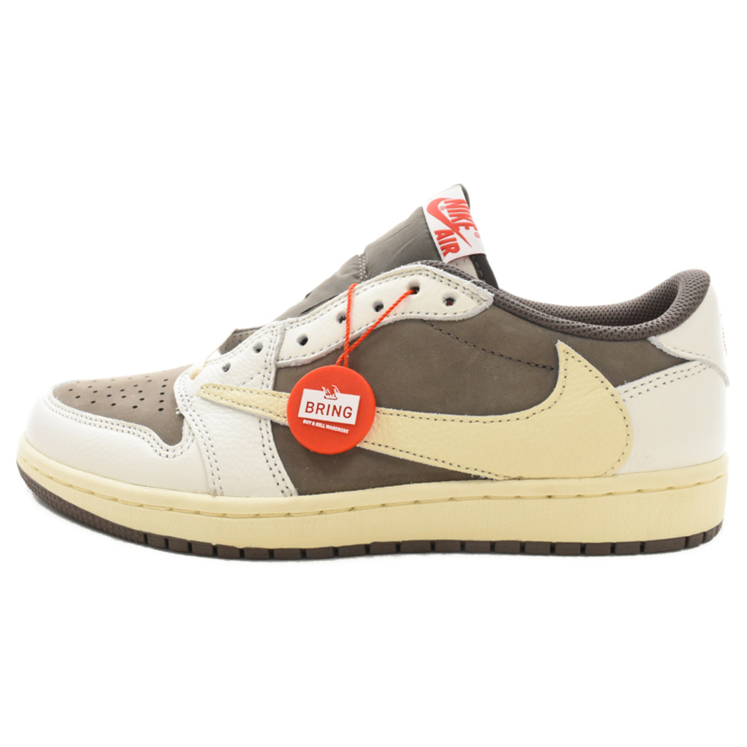 NIKE(ナイキ)のNIKE ナイキ  × TRAVIS SCOTT AIR JORDAN 1 LOW OG REVERSE MOCHA トラヴィススコット エアジョーダン1 ロー リバースモカ ローカットスニーカー DM7866-162 メンズの靴/シューズ(スニーカー)の商品写真