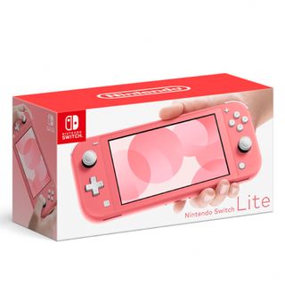 ニンテンドースイッチ(Nintendo Switch)の任天堂 Nintendo Switch Lite ピンク 新品 本体 (携帯用ゲーム機本体)