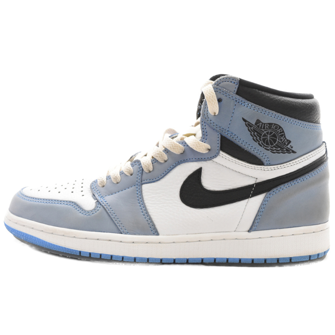 NIKE(ナイキ)のNIKE ナイキ AIR JORDAN 1 RETRO HIGH OG UNIVERCITY BLUE 555088-134 エアジョーダン1 ハイ ユニバーシティーブルー ハイカットスニーカー ブルー/ホワイト US10/28cm メンズの靴/シューズ(スニーカー)の商品写真