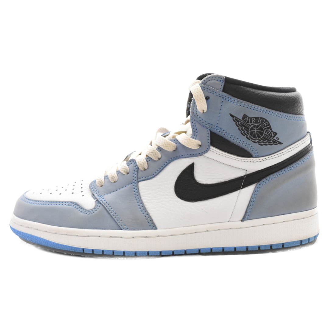 NIKE(ナイキ)のNIKE ナイキ AIR JORDAN 1 RETRO HIGH OG UNIVERCITY BLUE 555088-134 エアジョーダン1 ハイ ユニバーシティーブルー ハイカットスニーカー ブルー/ホワイト US10/28cm メンズの靴/シューズ(スニーカー)の商品写真