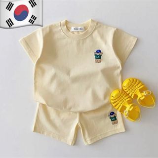 ベビー服セットアップ　シャツパンツセット　新品未使用(パンツ/スパッツ)